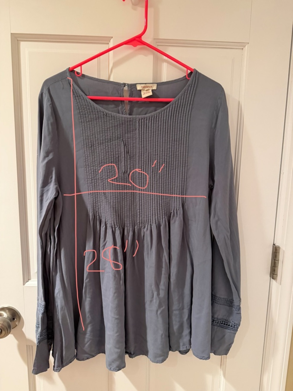 Sundance peasant blouse